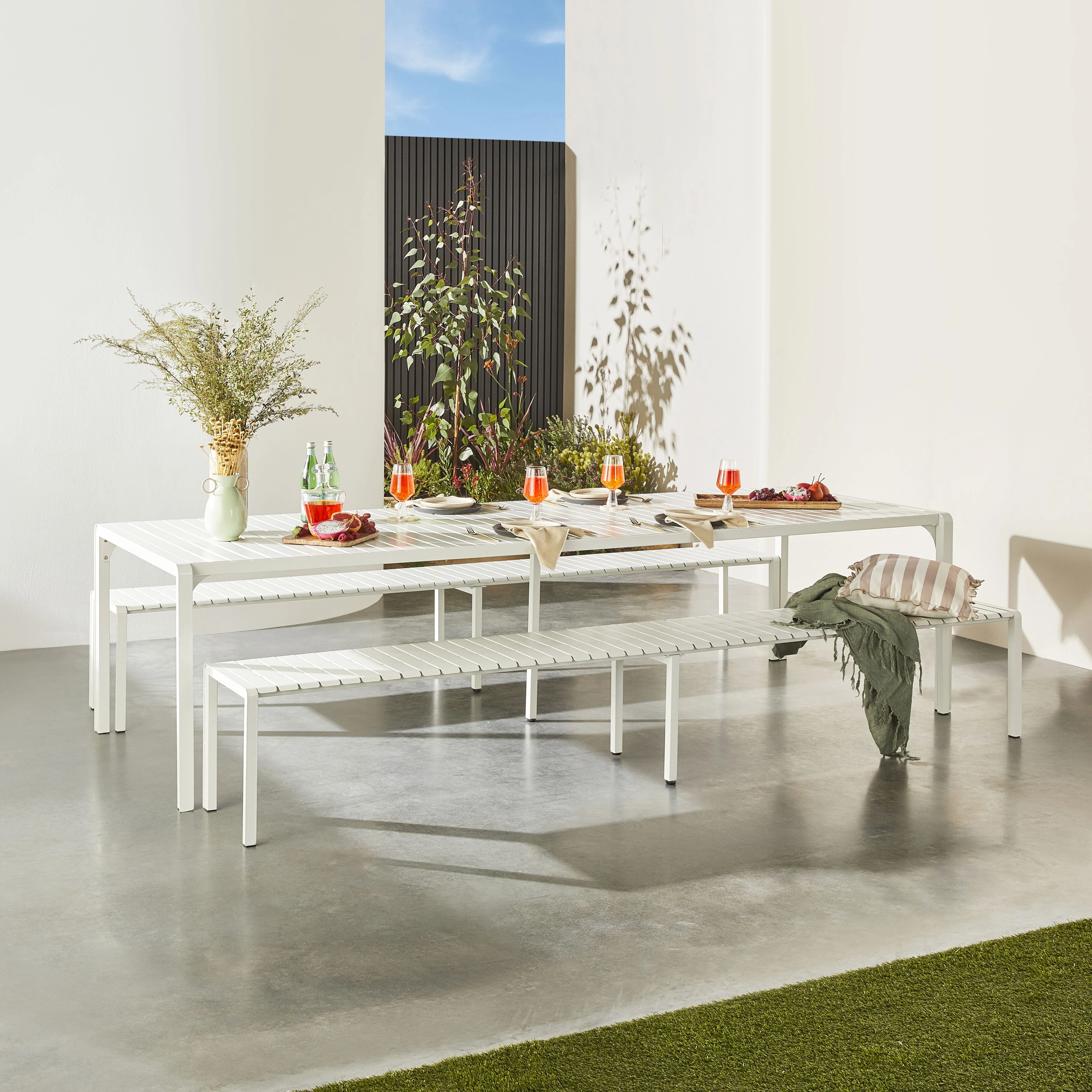 Kace Dining Table 300cm White - Image 11